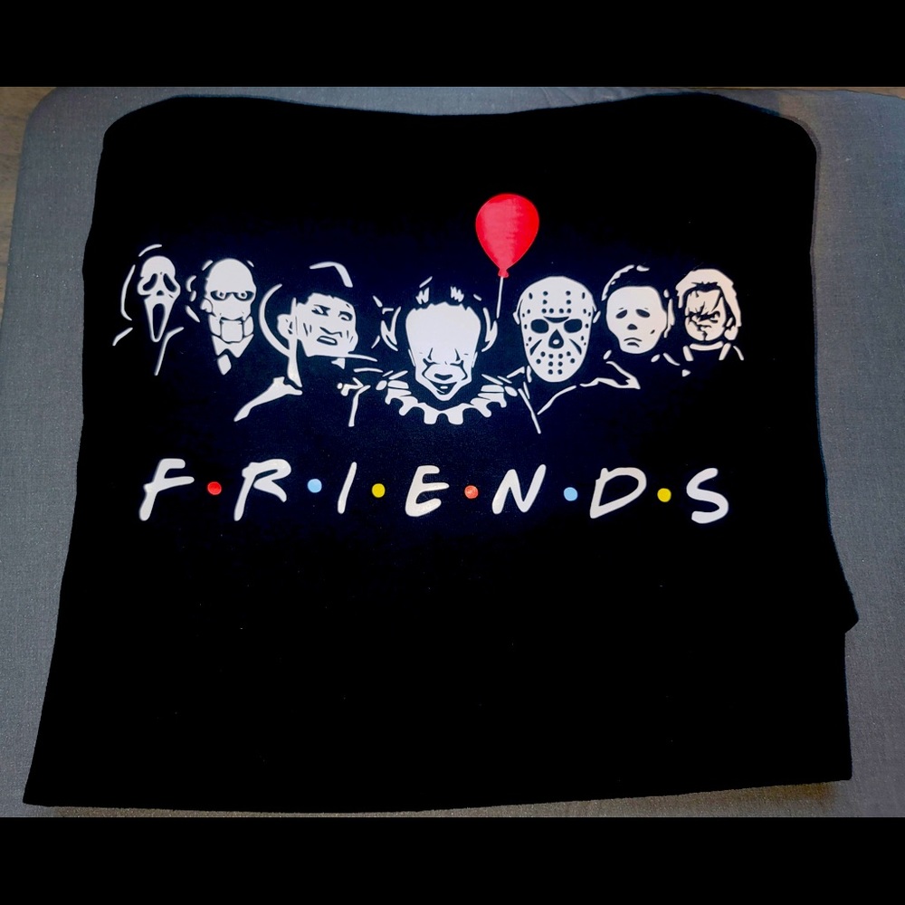 Halloween spooky friends t-shirt